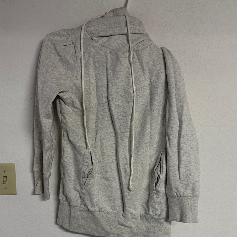 Gray Women’s Hoodie Sweater